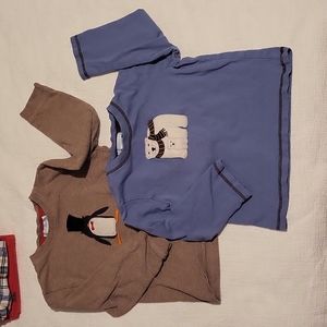 Janie and Jack long sleeve 3T penguin and polar bear